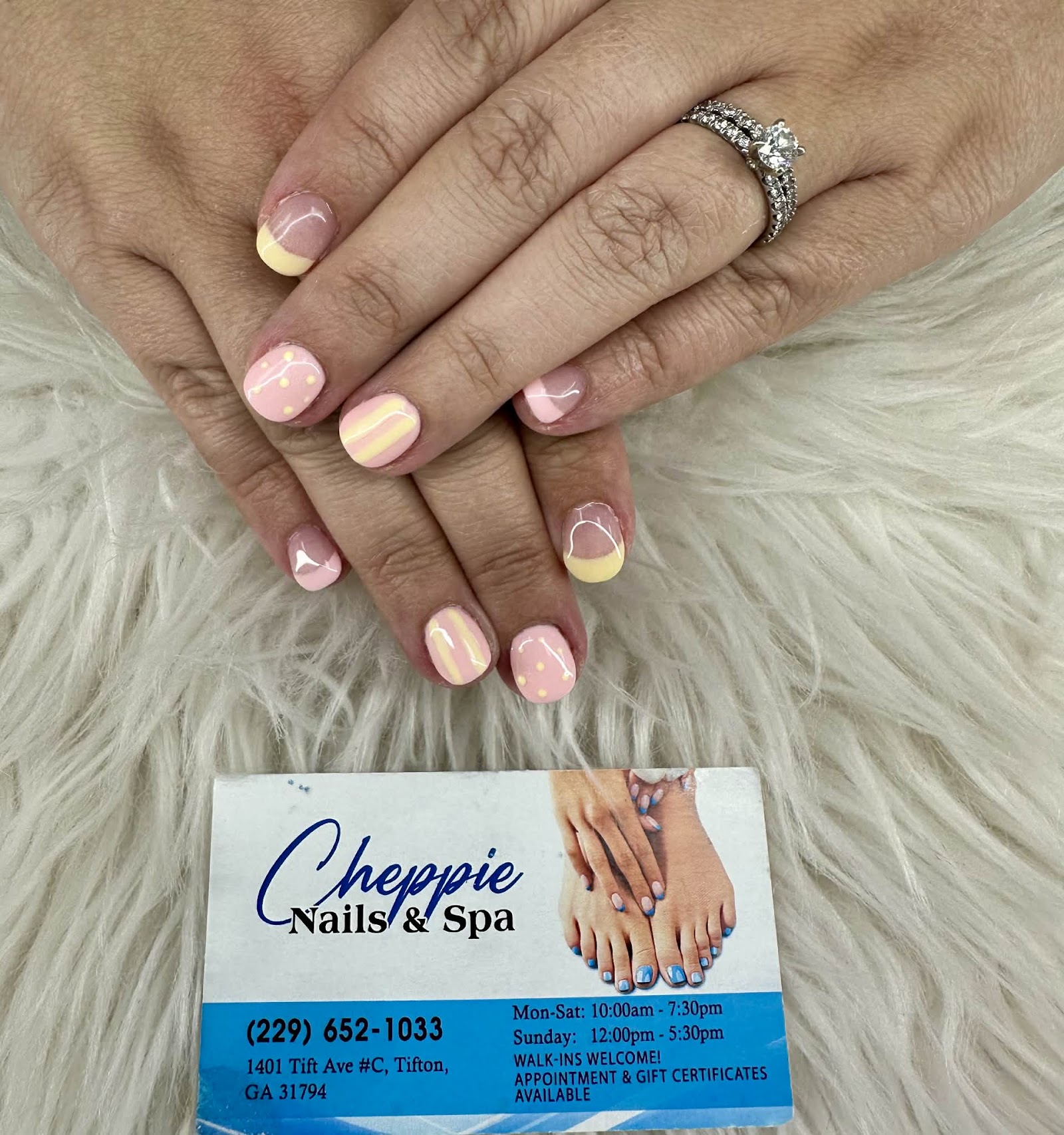 Cheppie Nails & Spa nail work in Tifton, Georgia